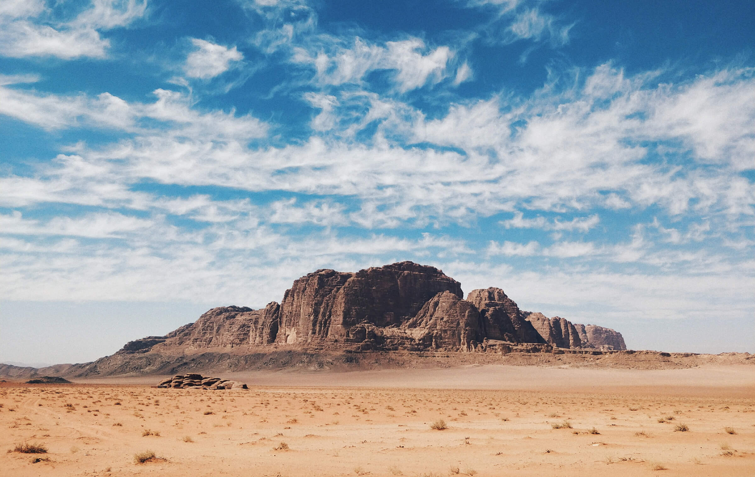Wadi Rum Desert - Jordan | Photo by Anton Lecock on Unsplash