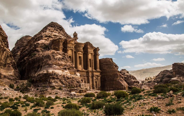 back route into petra - Ancient Building in Jordan - Bedu Tours - discover the middle east; visit jordan