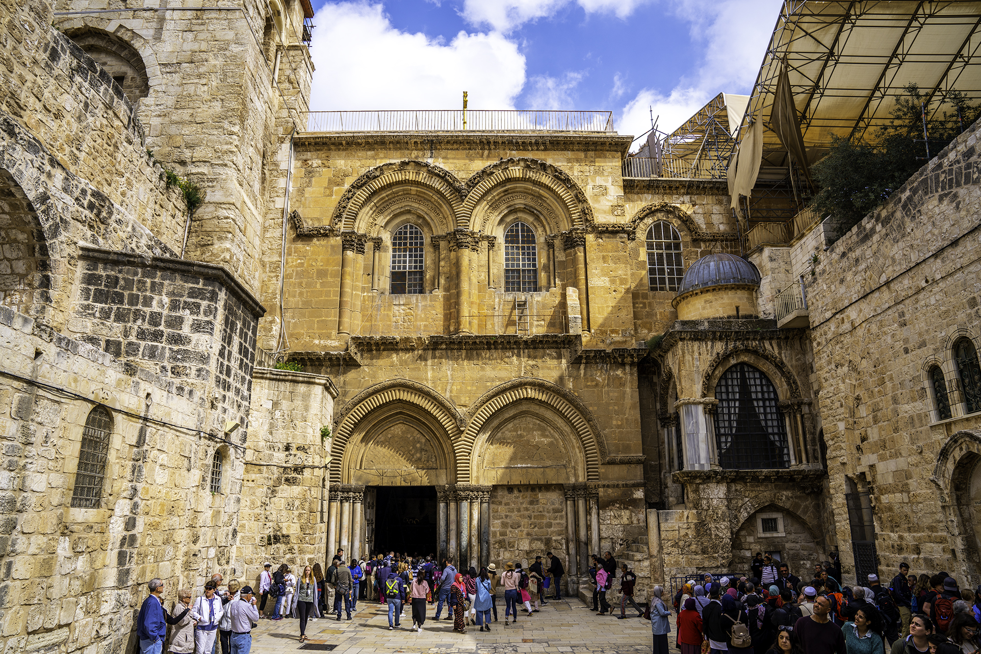 Jerusalem - Church of the Holy Sepulchre - Enterance