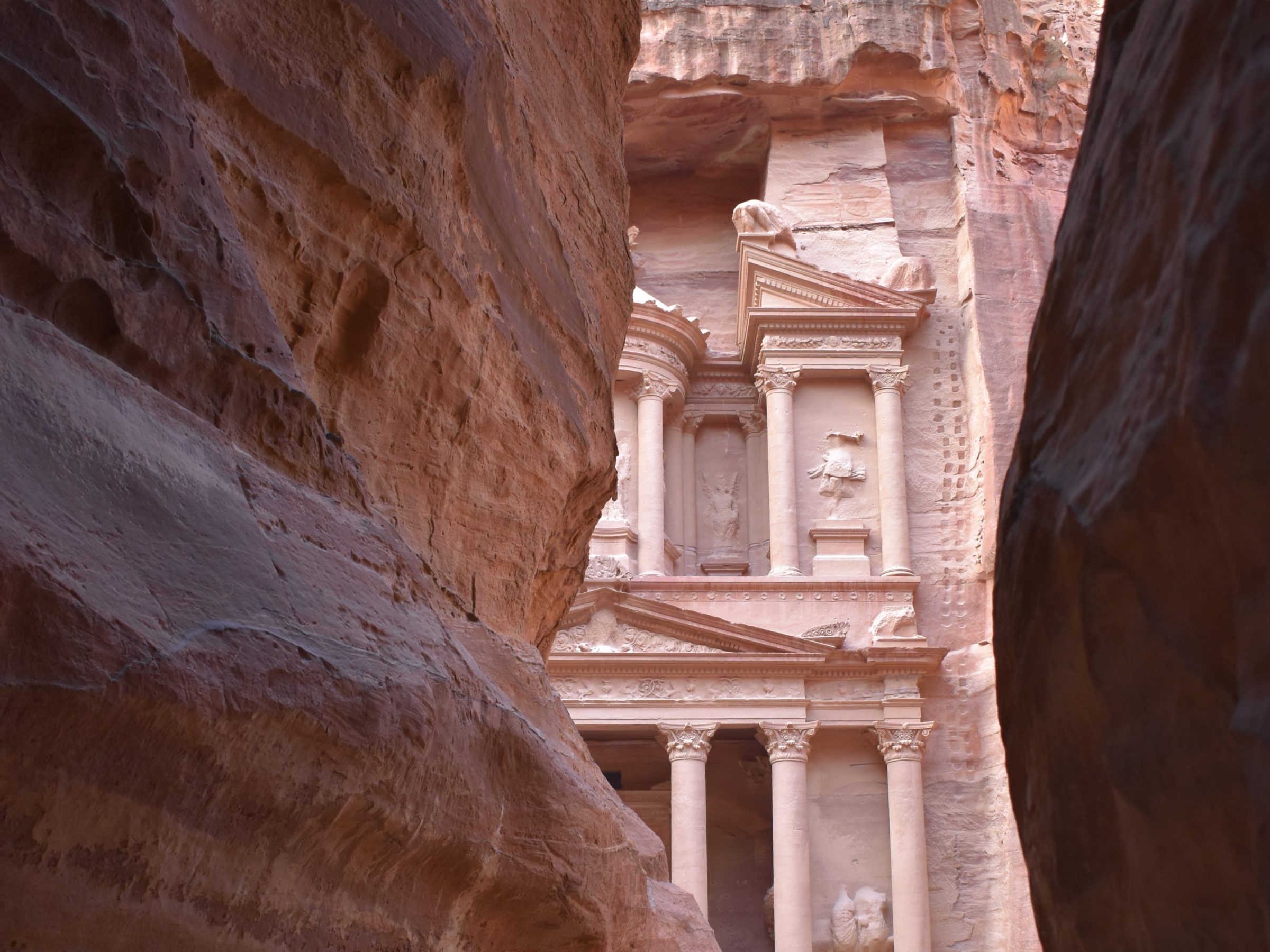 Petra - Siq - View of Treasury