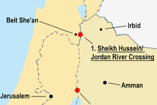 Northern Crossing: Sheikh Hussein / Jordan River Crossing