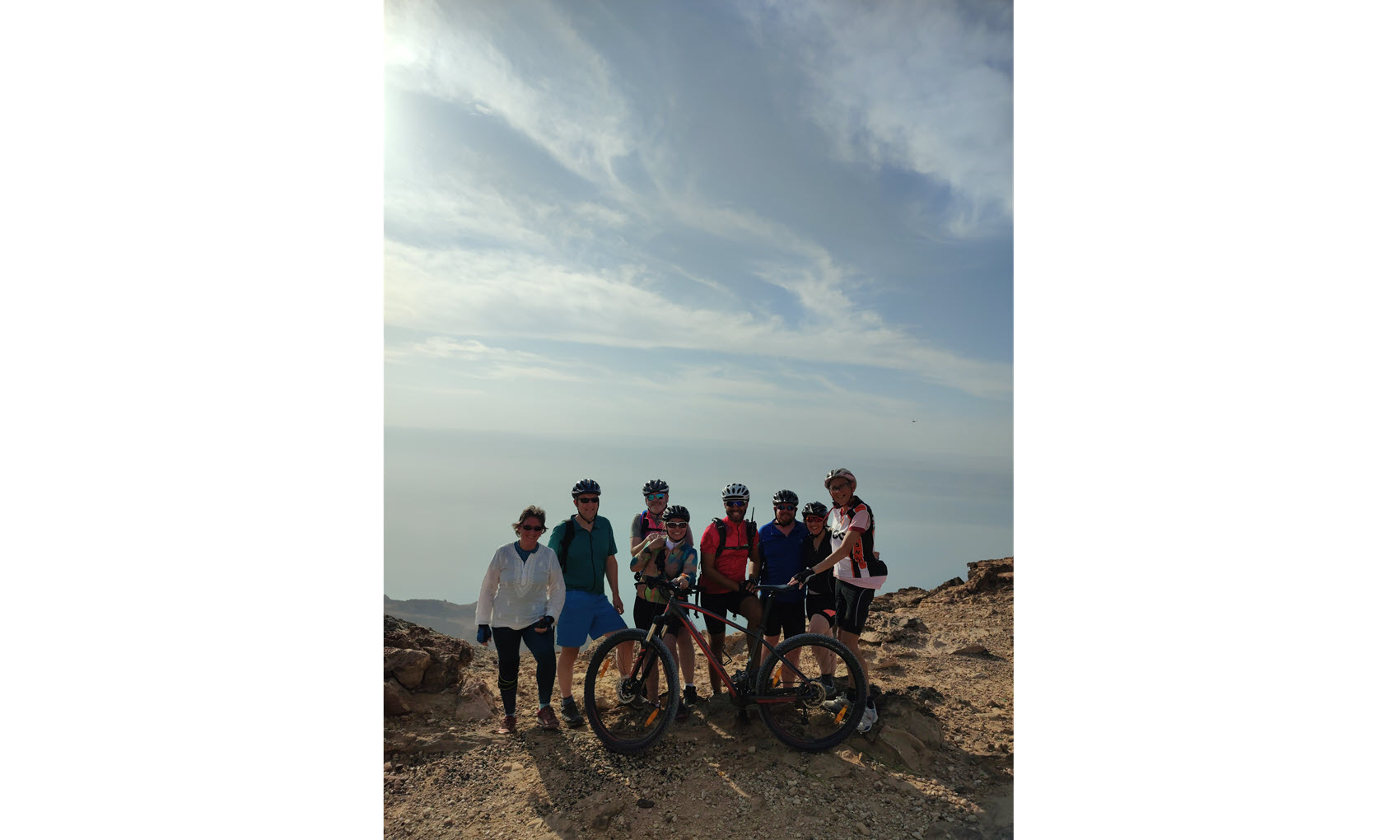 Bike ride from Madaba to Dead Sea 4