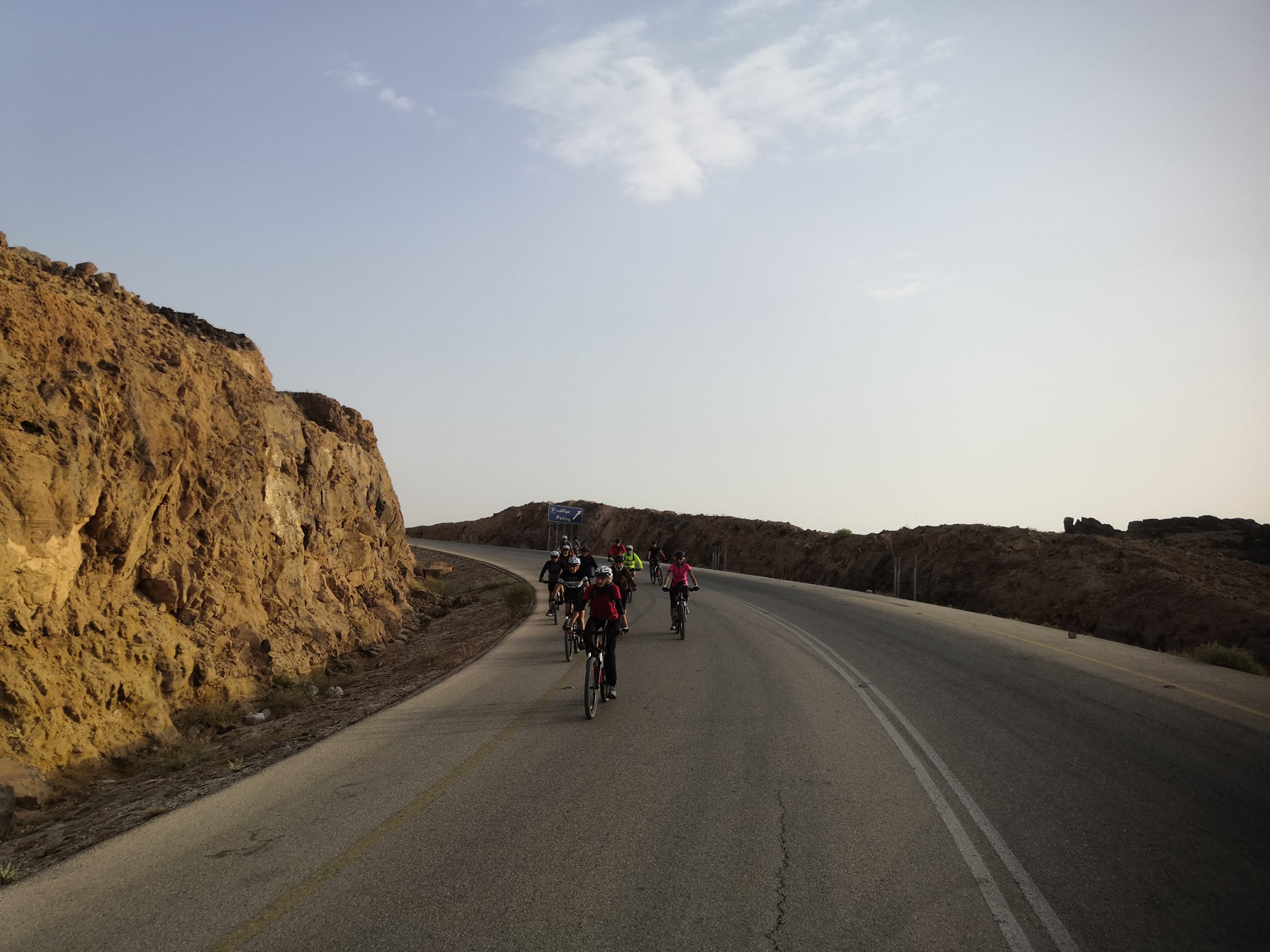 Bike ride from Madaba to Dead Sea 5